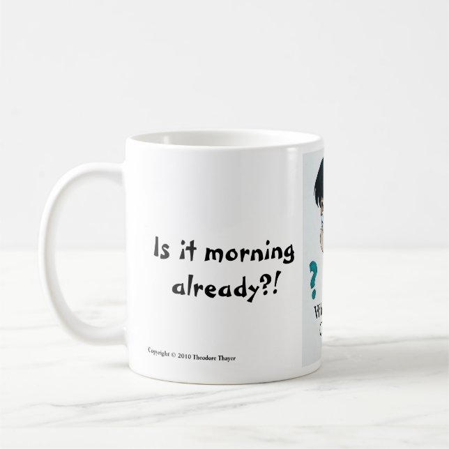 Morning Coffee mug (Left)