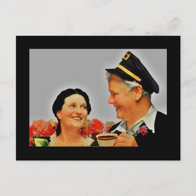 Morning Coffee Pals Postcard (Front)