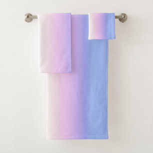 Morning color gradient Pastell Rainbow SY8 Bath Towel Set