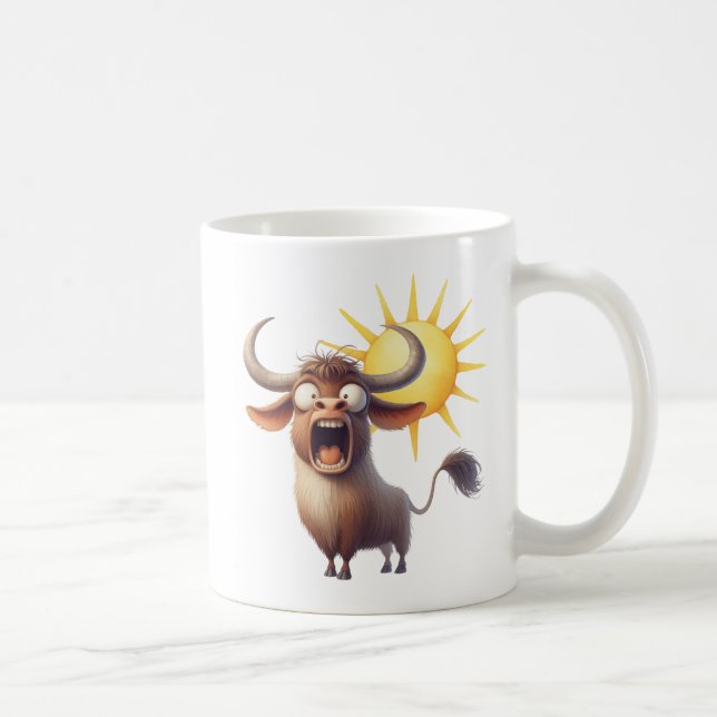 Morning Cow – Hey, wake up! Coffee Mug (Right)