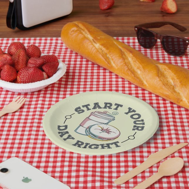 Morning Delight Paper Plate (Picnic)