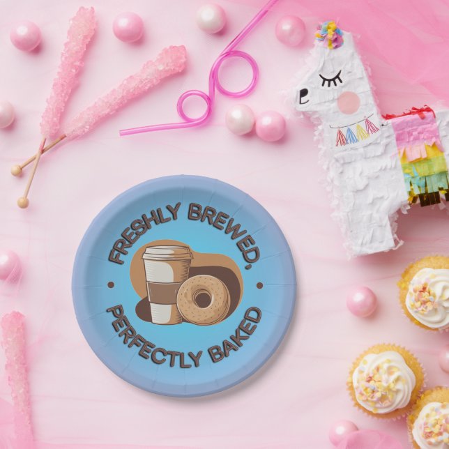 Morning Delight paper plates  (Party)