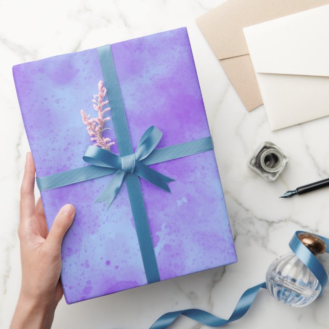 Morning Dew Cloud Effect  Wrapping Paper (Gifting)