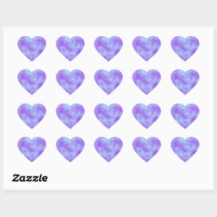 Morning Dew Stormy Heart Sticker