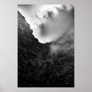 Morning Fog at Big Bend Poster