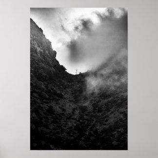 Morning Fog at Big Bend Poster