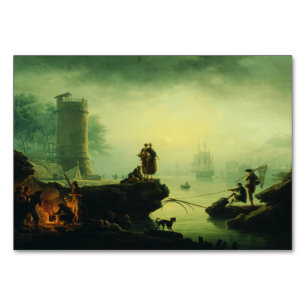 Morning Fog at sea by Joseph Vernet Table Number