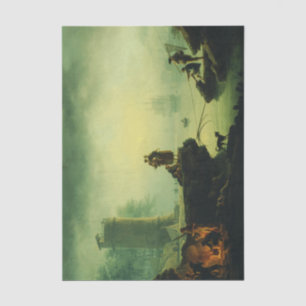 Morning Fog at sea by Joseph Vernet Tissue Paper
