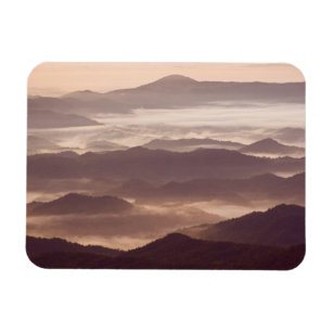 Morning fog in the southern Appalachian Magnet
