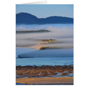 Morning fog over Netarts Bay, OR