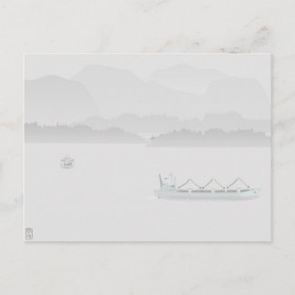 Morning Fog Postcard