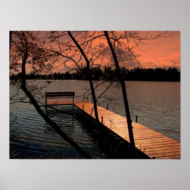 Morning Gilds The Sky Poster (Front)