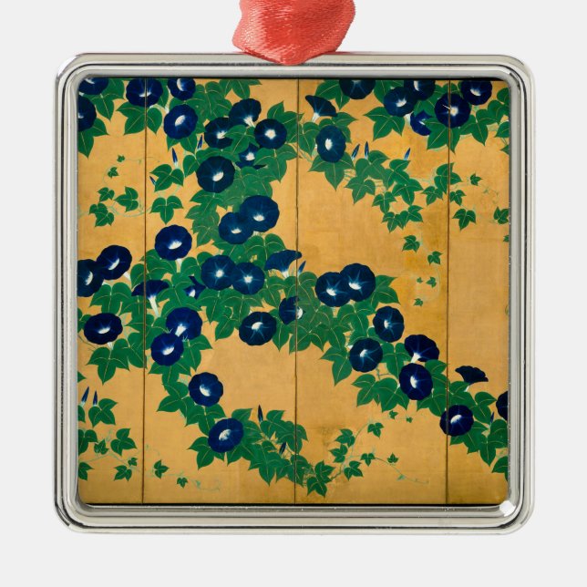 Morning Glories | Early 19th Century Metal Ornament (Front)