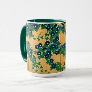 Morning Glories   Early 19th Century Mug