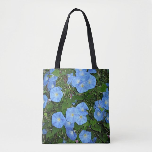 Morning Glories Tote Bag (Front)