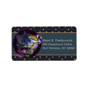 Morning Glory BlueJay Label