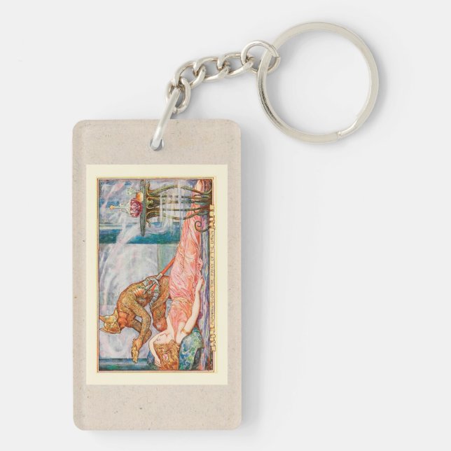 Morning Glory Fairy Key Ring (Back)