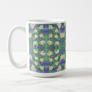 Morning Glory Floral Coffee Mug