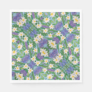 Morning Glory Floral Paper Napkins