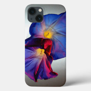 Morning Glory Flowers 3 iPhone 13 Case