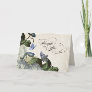 Morning Glory Hydrangea - Thank You Note Cards