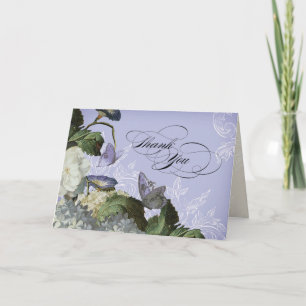 Morning Glory Hydrangea - Thank You Note Cards