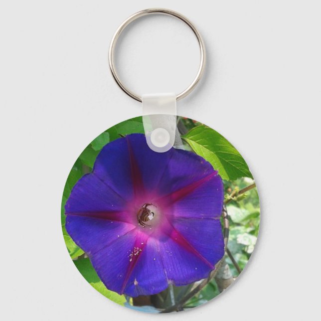 Morning Glory Key Ring (Front)