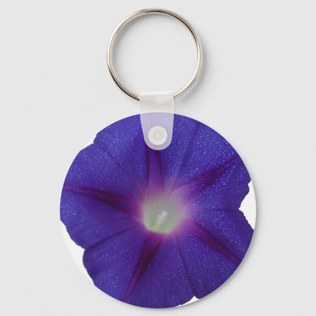 Morning Glory Keychain (Front)