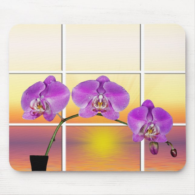 Morning Glory Mouse Pad (Front)