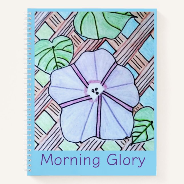 Morning Glory Notebook (Front)