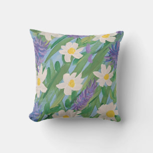 Morning Glory Outdoor Accent Pillow 16"x16"