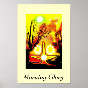 Morning glory poster