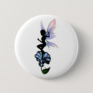 Morning Glory Shadow Fairy 6 Cm Round Badge