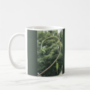 Morning Glory Tendril and Leaf  Coffee Mug