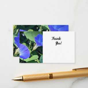Morning Glory Thank You Florist card