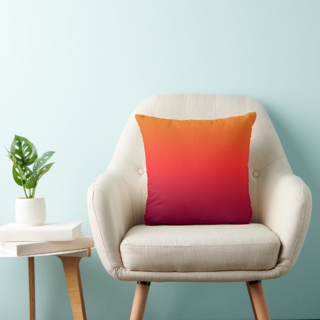 Morning Glory Throw Pillow (Chair)
