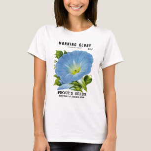 Morning Glory Vintage Seed Packet T-Shirt