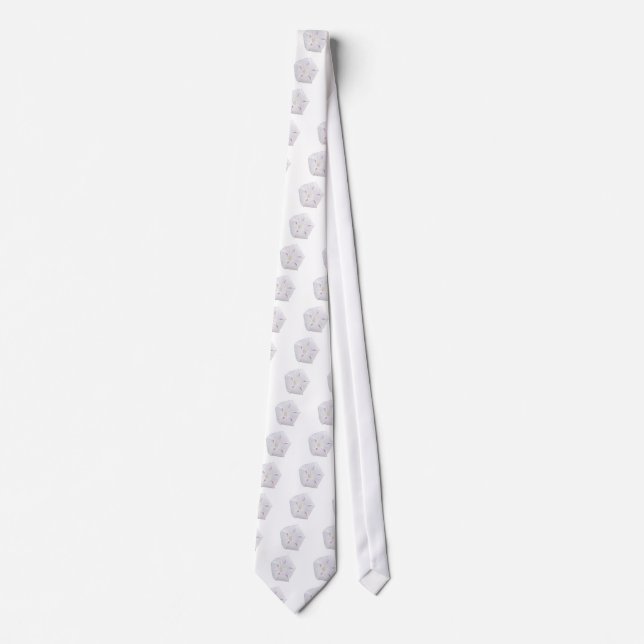 Morning Glory White Tie (Front)