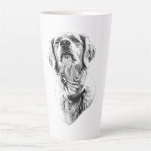 Morning Glow, Gentle Pause Latte Mug