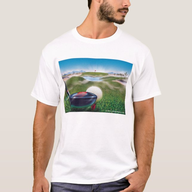 Morning Golf  T-Shirt (Front)