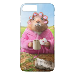 Morning Groundhog with Breakfast Doughnut and iPhone 8 Plus/7 Plus Case