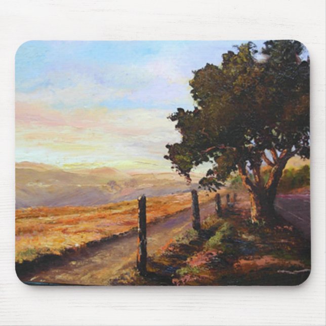 Morning has broken, Woodside Horse Park Mouse Pad (Front)