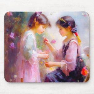 Morning in a Garden Mouse Pad