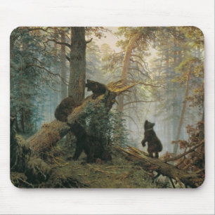 Morning in a Pine Forest Mouse Pad