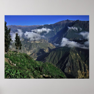 Morning in Colca Canyon Poster