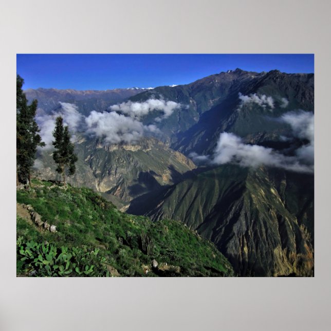 Morning in Colca Canyon Poster (Front)
