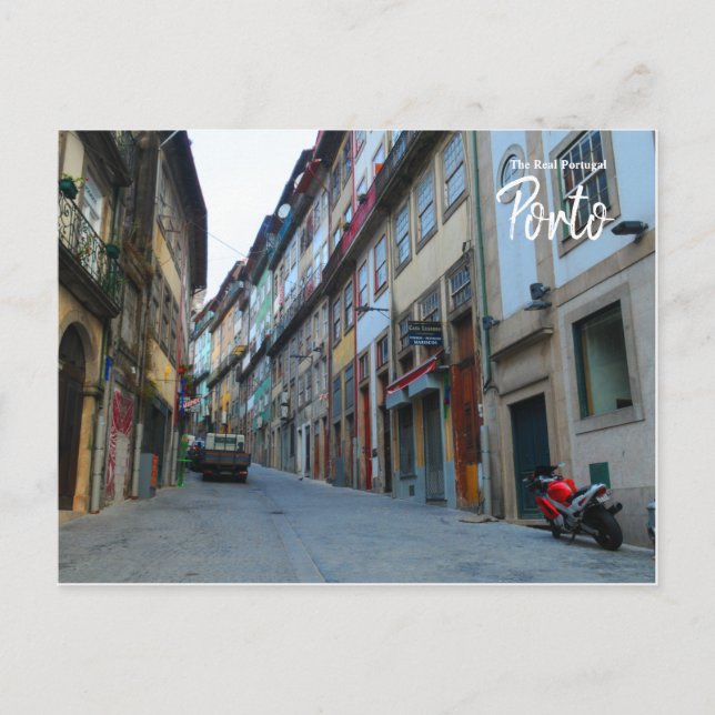Morning in Porto- The Real Portugal Postcard (Front)