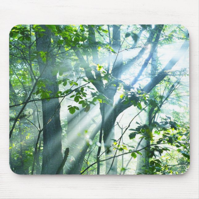 Morning in the Forest Mouse Pad (Front)