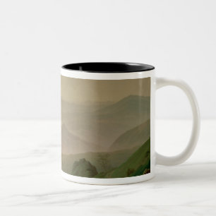 Morning in the Mountains Two-Tone Coffee Mug
