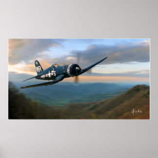 "Morning in the Valley" Poster